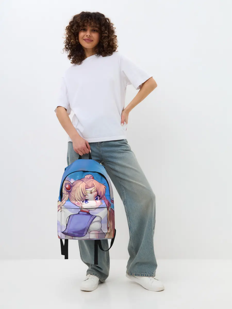 Рюкзак джинсовый / SAILOR MOON