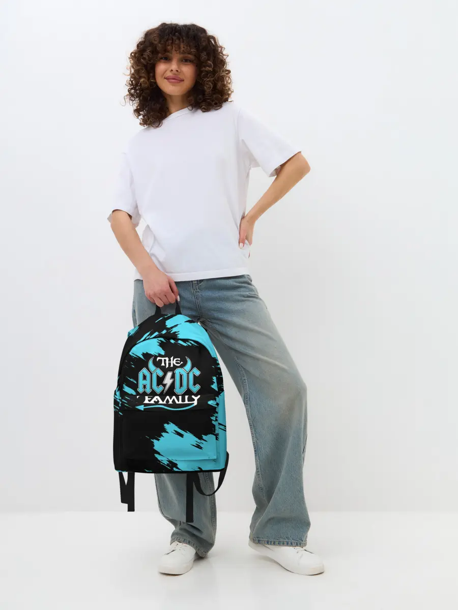 Рюкзак джинсовый / The AC/DC famely
