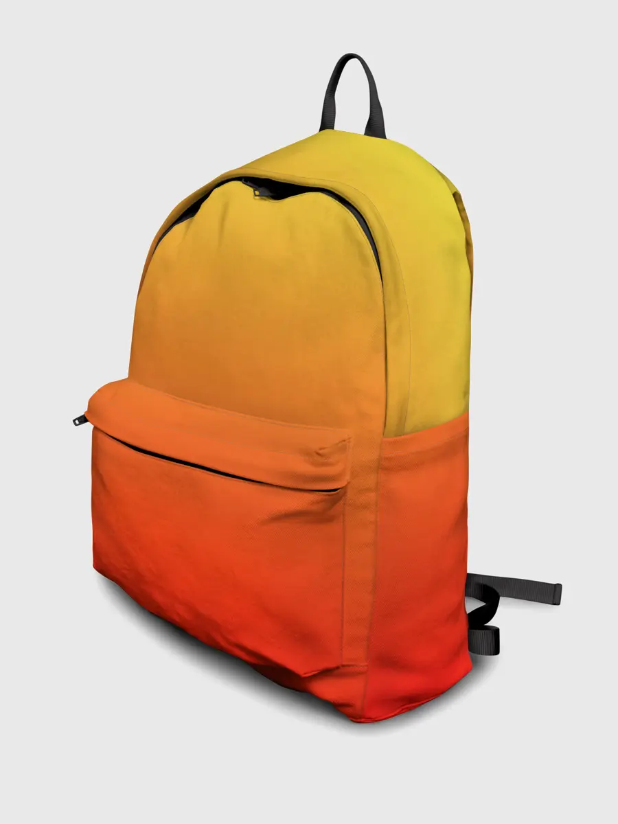 Рюкзак джинсовый / Оранж