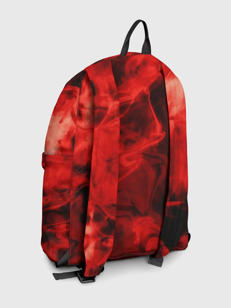 Рюкзак джинсовый / Красный дым