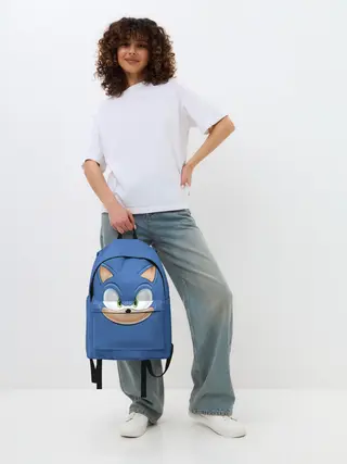 Рюкзак джинсовый / SONIC.