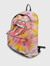 Рюкзак джинсовый / Rolling Stones tie-dye