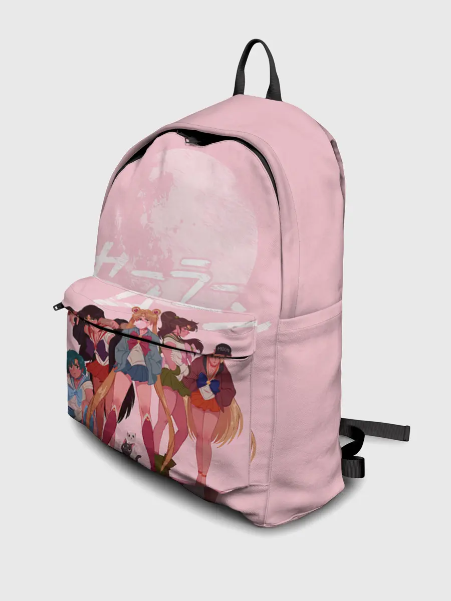 Рюкзак джинсовый / PINK SAILOR MOON