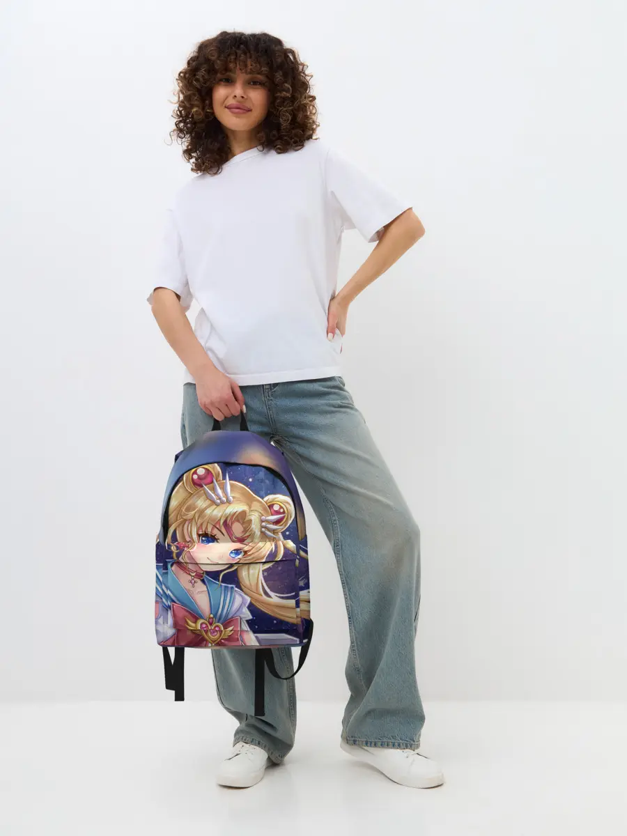 Рюкзак джинсовый / SAILOR MOON