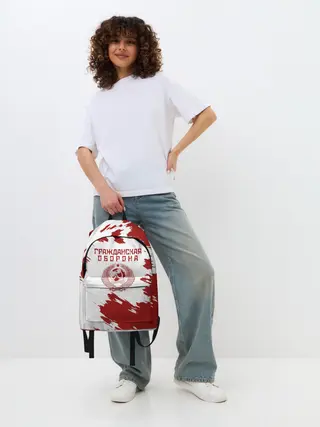 Рюкзак джинсовый / Гражданская оборона