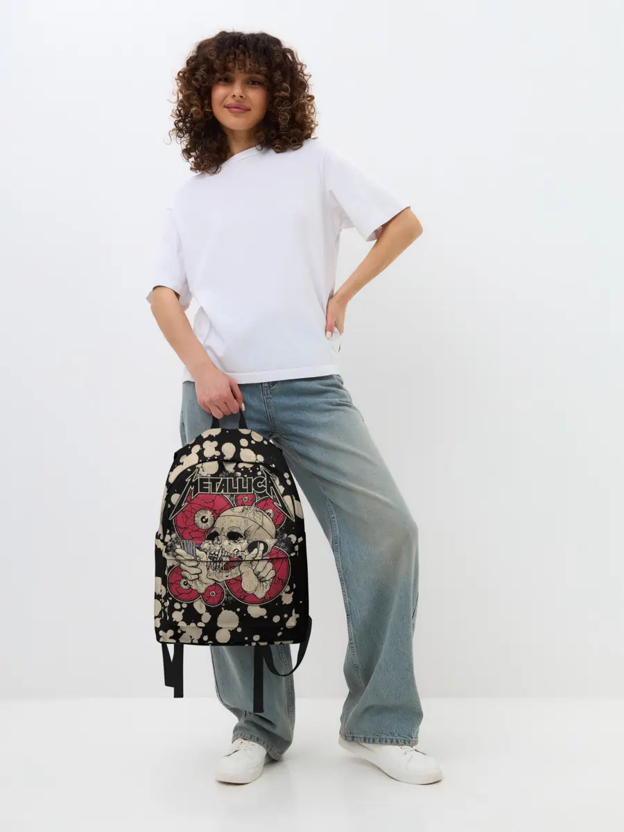 Рюкзак джинсовый / Metallica