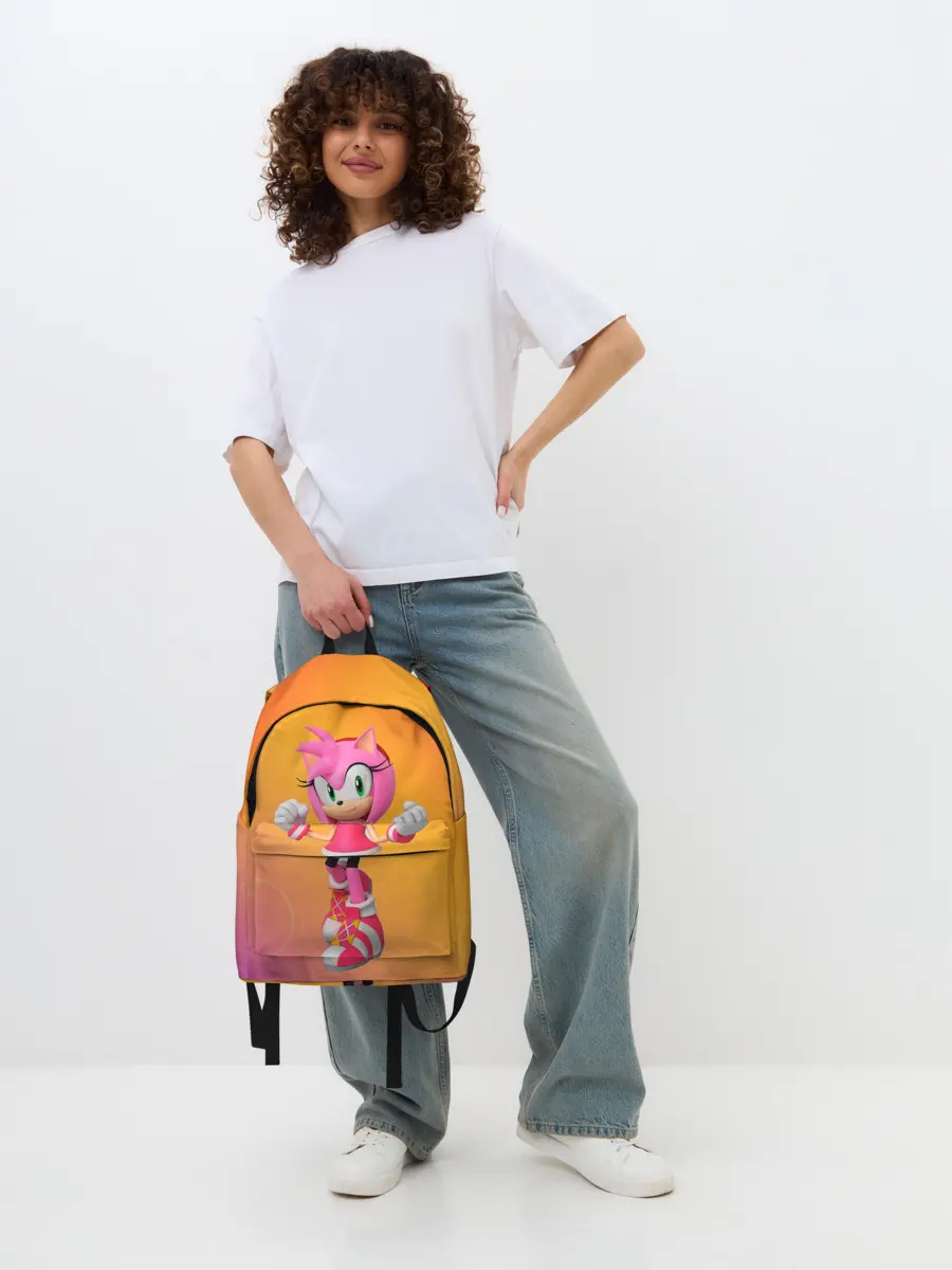 Рюкзак джинсовый / Эми - Соник