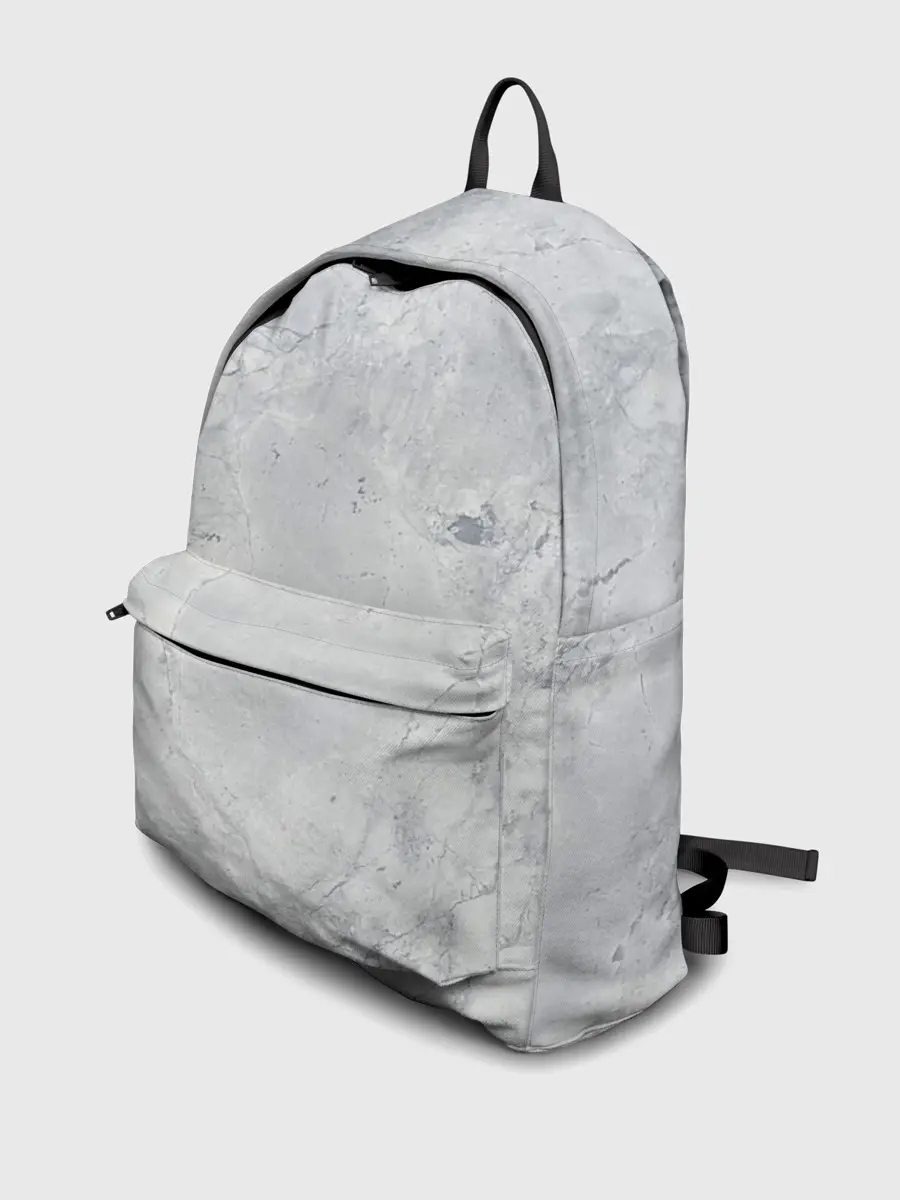 Рюкзак джинсовый / Мрамор