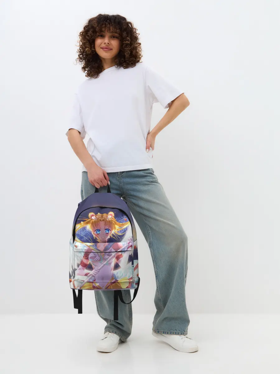 Рюкзак джинсовый / SAILOR MOON