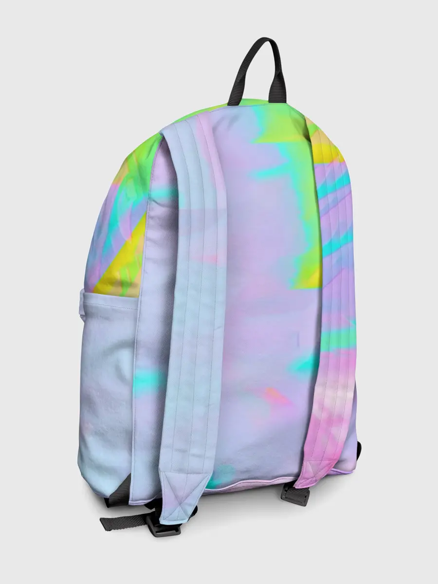 Рюкзак джинсовый / ЦВЕТНАЯ МУН