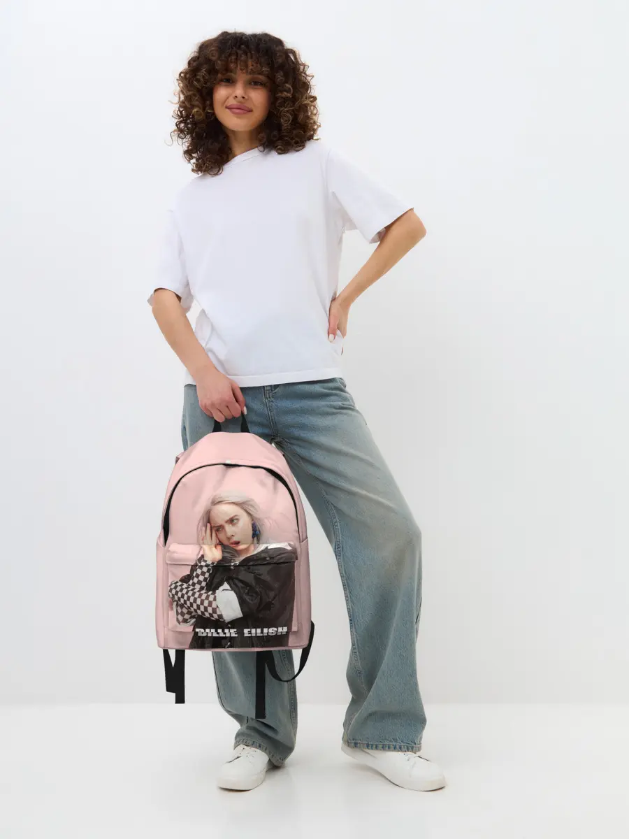 Рюкзак джинсовый / Billie Eilish