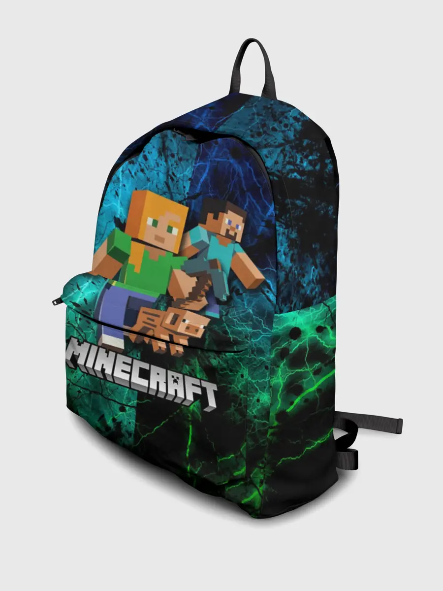 Рюкзак джинсовый / Minecraft / Майнкрафт