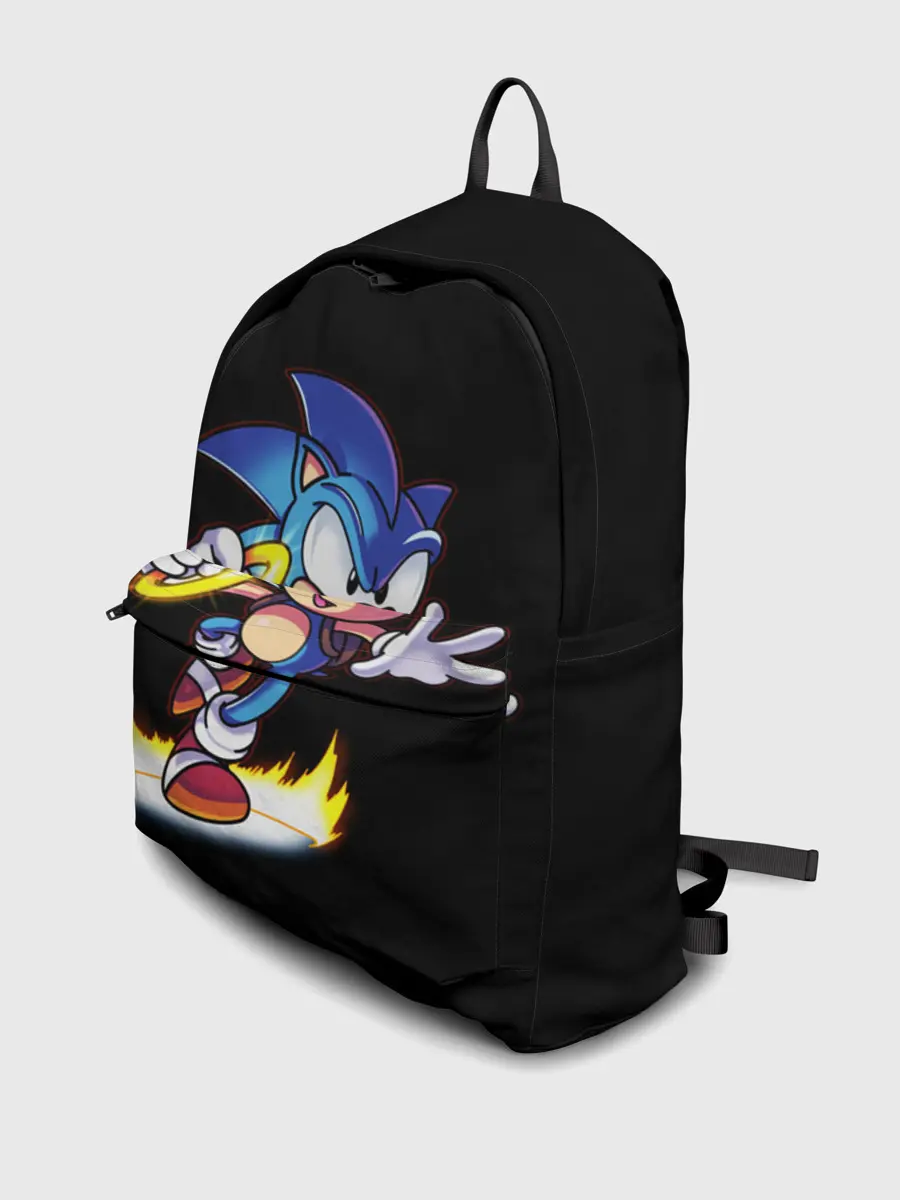 Рюкзак джинсовый / Sonic