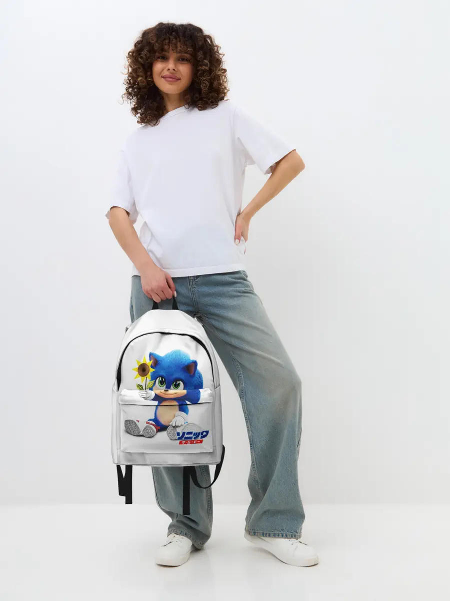 Рюкзак джинсовый / SONIC