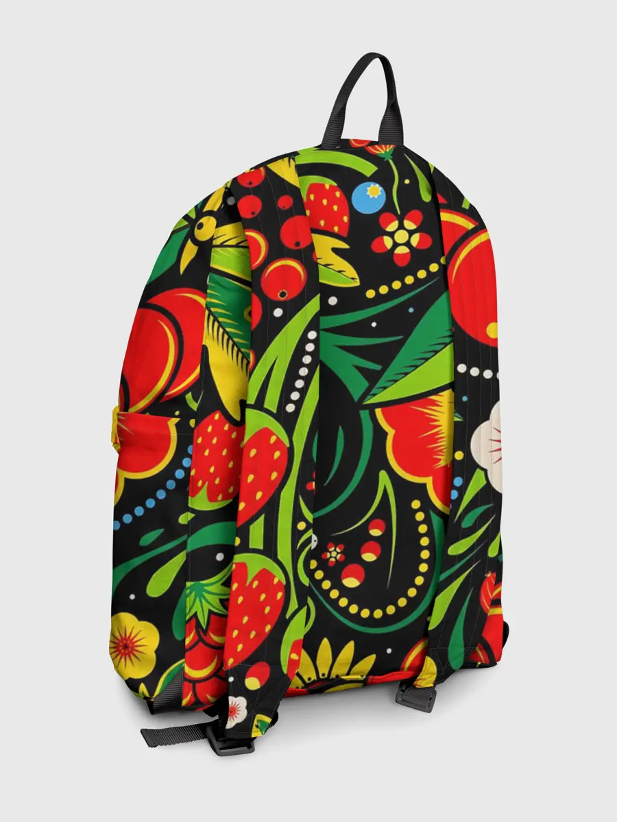 Рюкзак джинсовый / Цветы