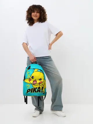 Рюкзак джинсовый / ПИКАЧУ