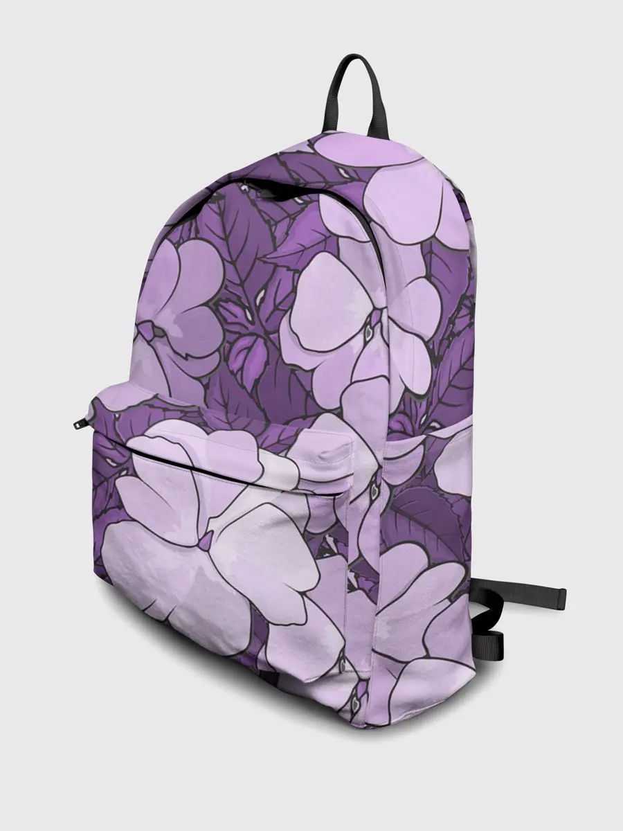 Рюкзак джинсовый / Цветы