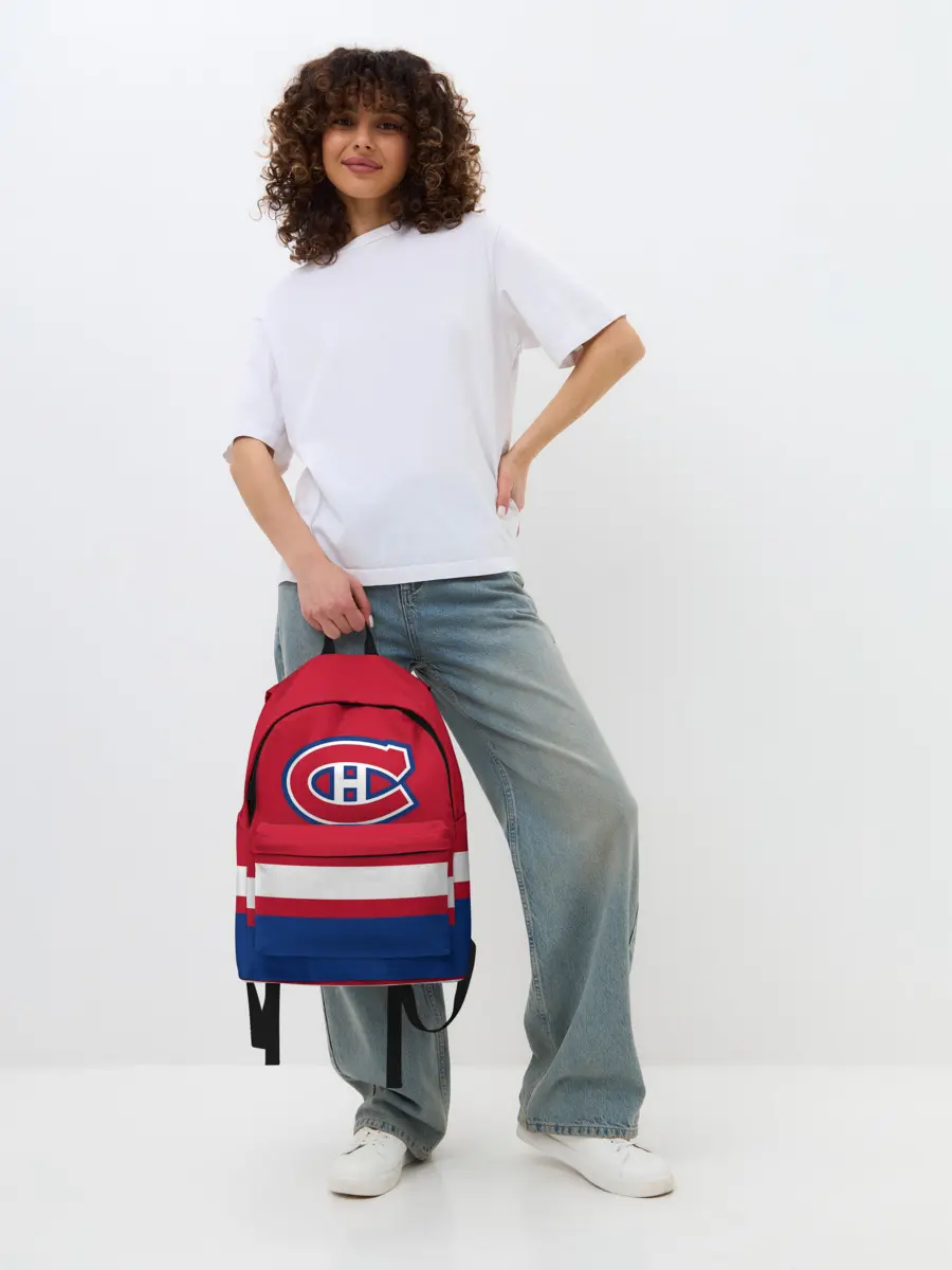 Рюкзак джинсовый / Монреаль Канадиенс