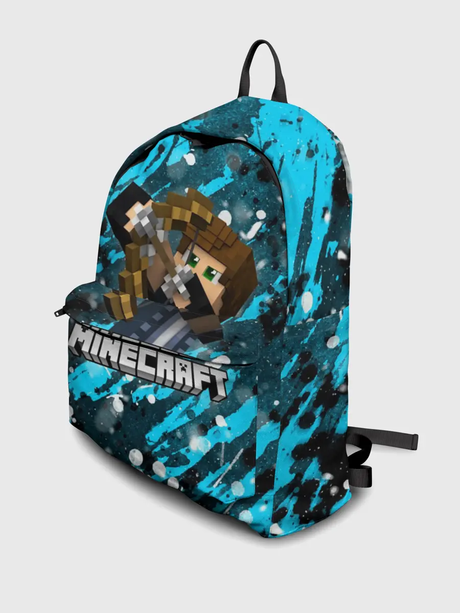 Рюкзак джинсовый / Minecraft / Майнкрафт