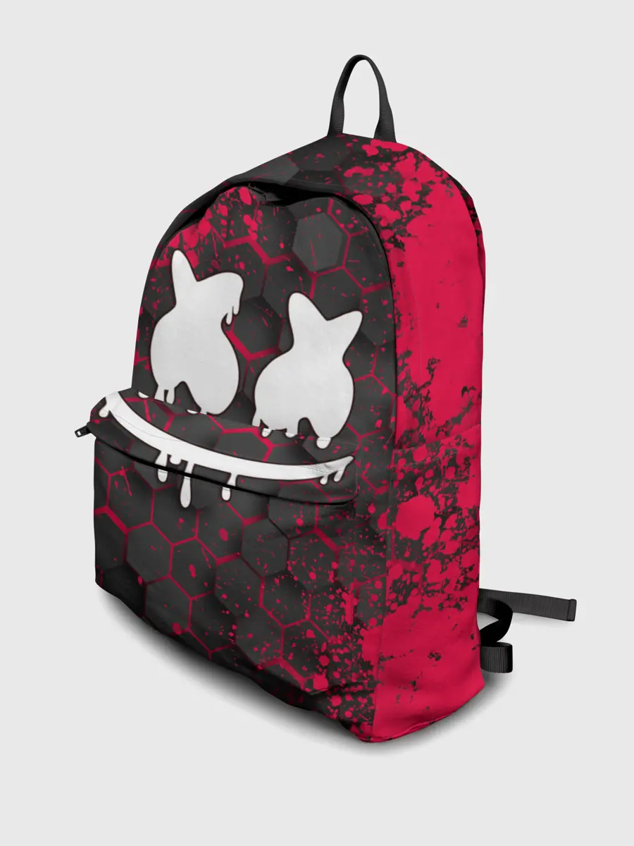 Рюкзак джинсовый / Marshmello