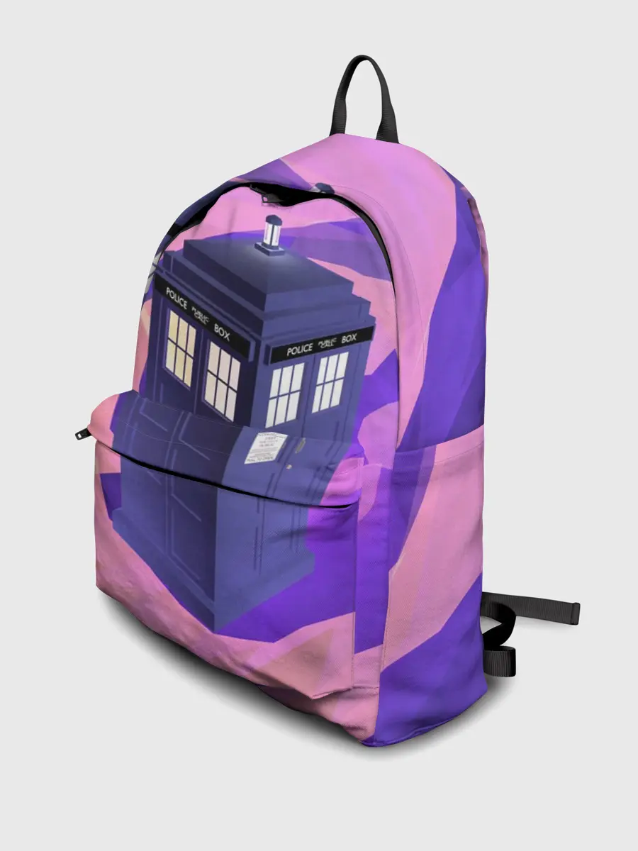 Рюкзак джинсовый / CRAZY TARDIS