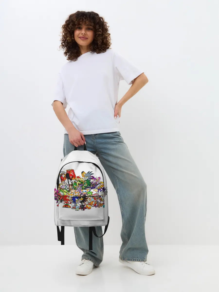 Рюкзак джинсовый / SONIC