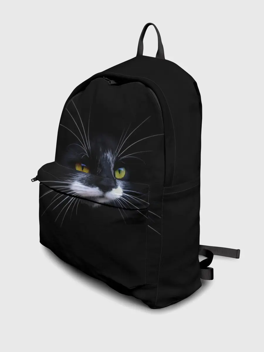 Рюкзак джинсовый / Кот