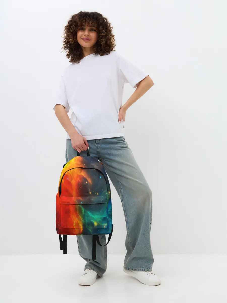 Рюкзак джинсовый / БИТВА КОСМОСА