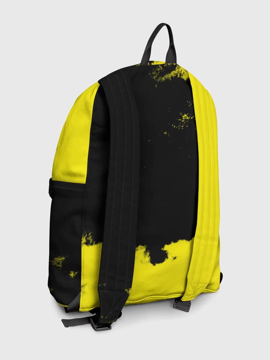 Рюкзак джинсовый / Warning Coronavirus