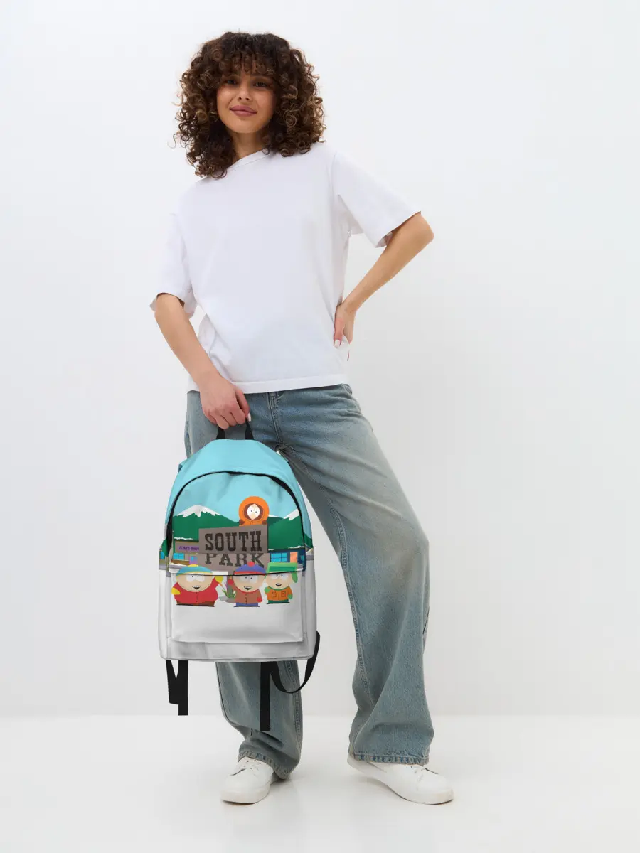 Рюкзак джинсовый / Южный Парк