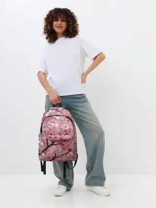 Рюкзак джинсовый / САКУРА