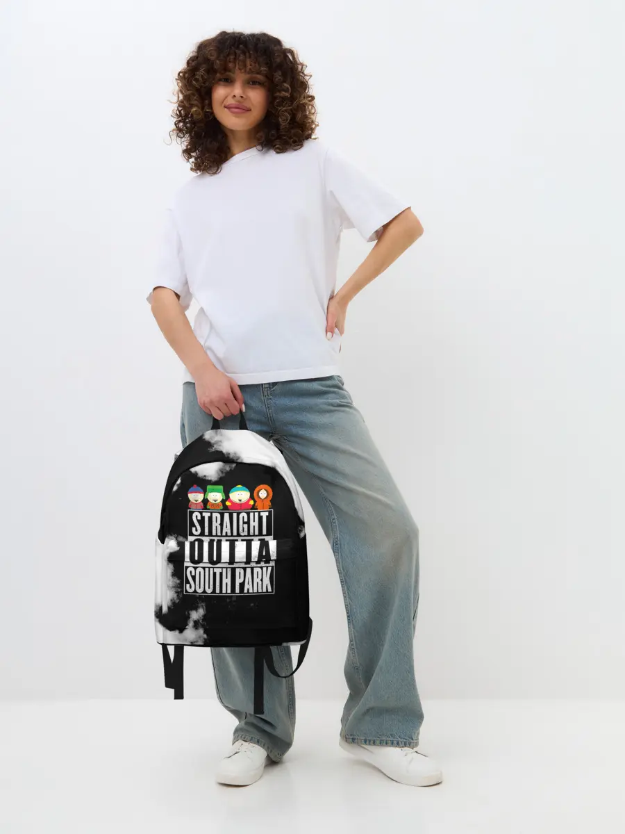 Рюкзак джинсовый / Прямо из Южного Парка