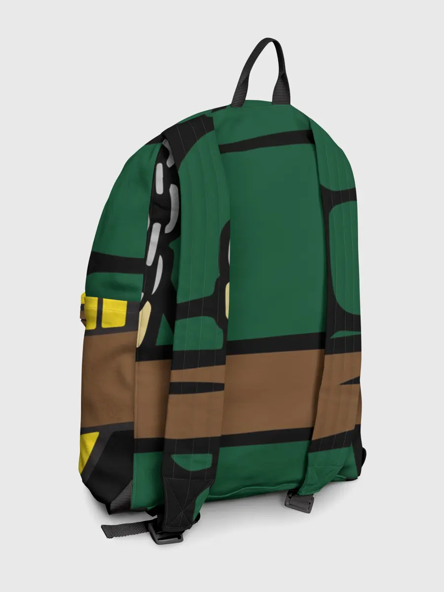 Рюкзак джинсовый / Микеланджело Косплей