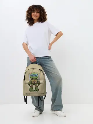 Рюкзак джинсовый / ЧЕРЕПАШКИ - НИНДЗЯ