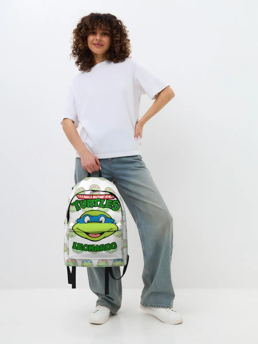 Рюкзак джинсовый / Черепашки-Ниндзя