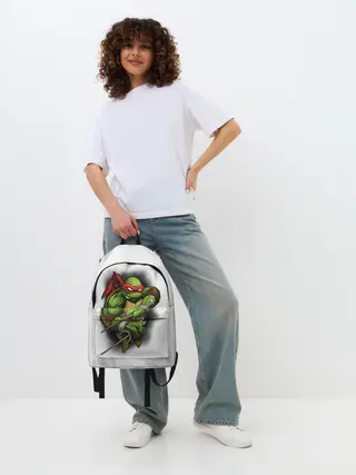 Рюкзак джинсовый / Черепашки-ниндзя