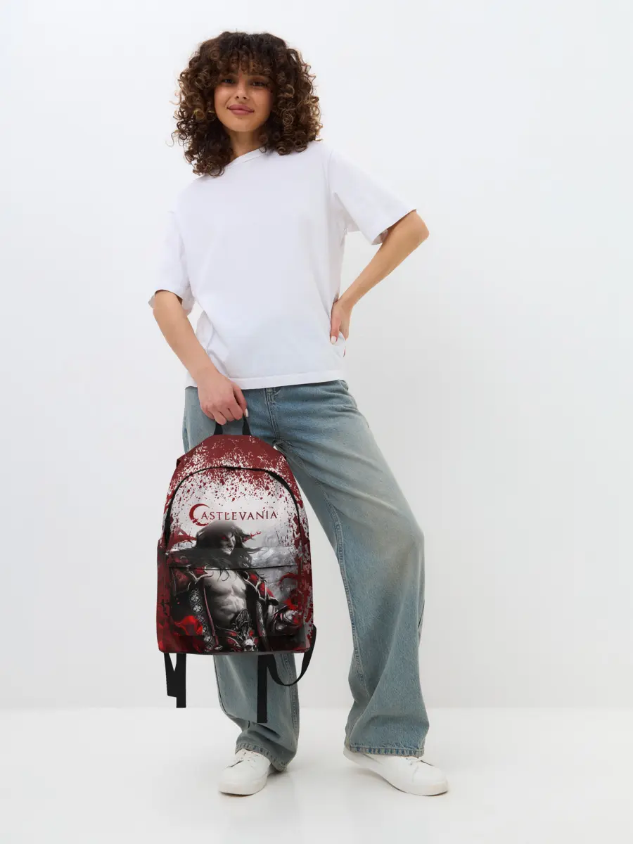 Рюкзак джинсовый / Castlevania