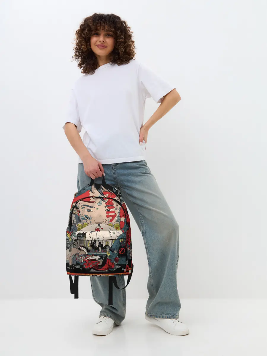 Рюкзак джинсовый / Аkira 1988 poster