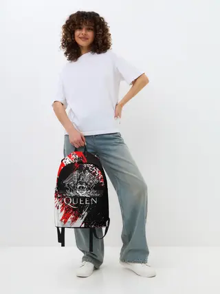 Рюкзак джинсовый / QUEEN.