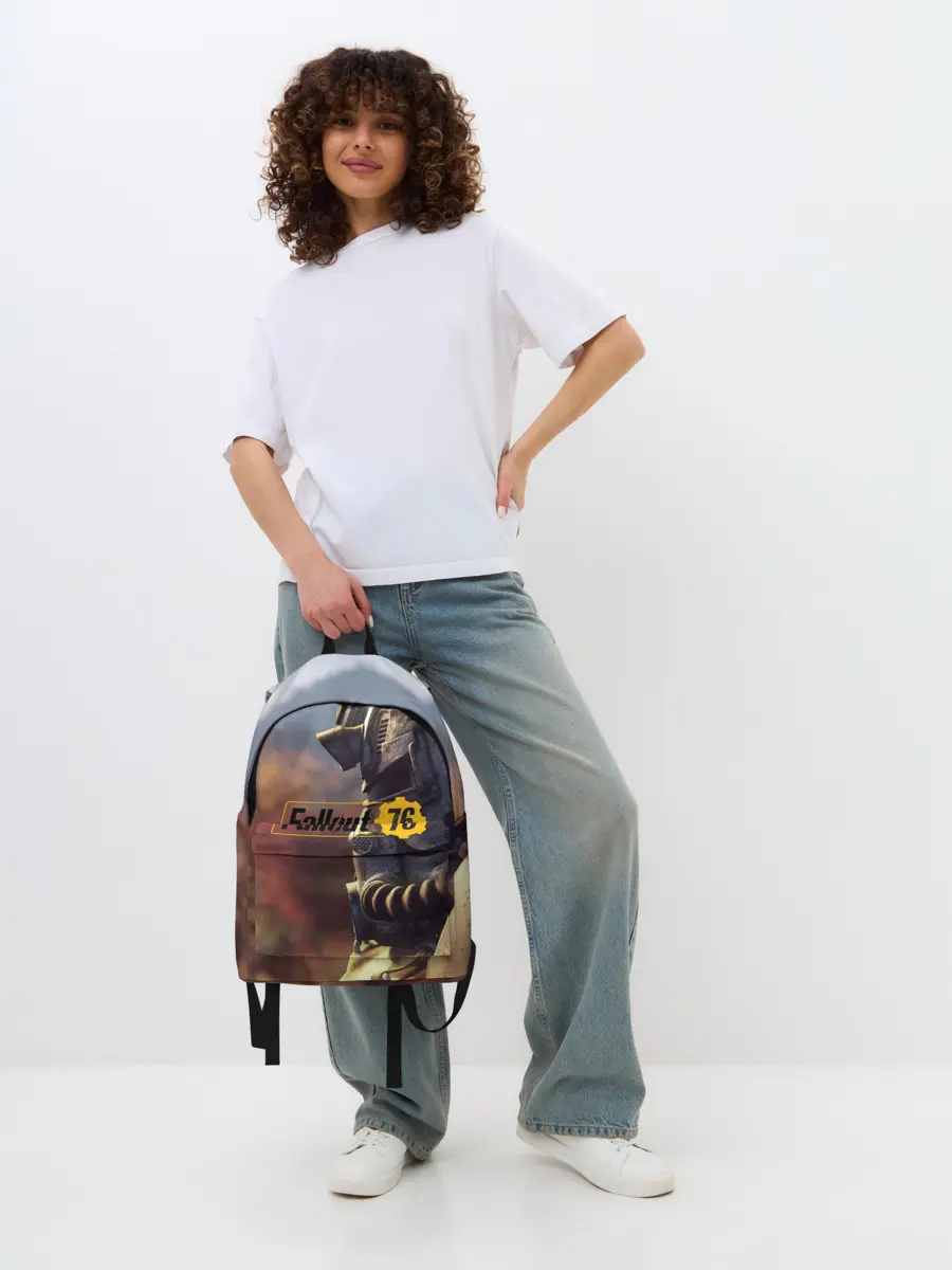 Рюкзак джинсовый / FALLOUT_76.