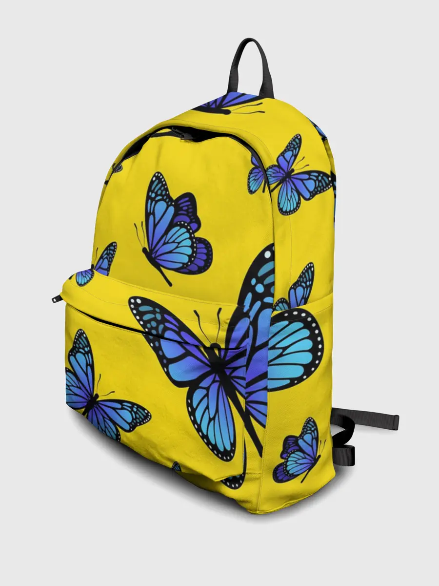 Рюкзак джинсовый / БАБОЧКИ