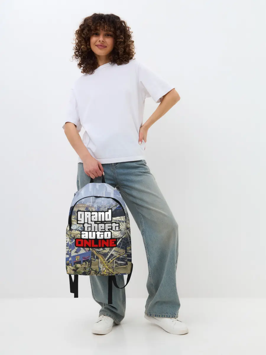 Рюкзак джинсовый / GTA Online