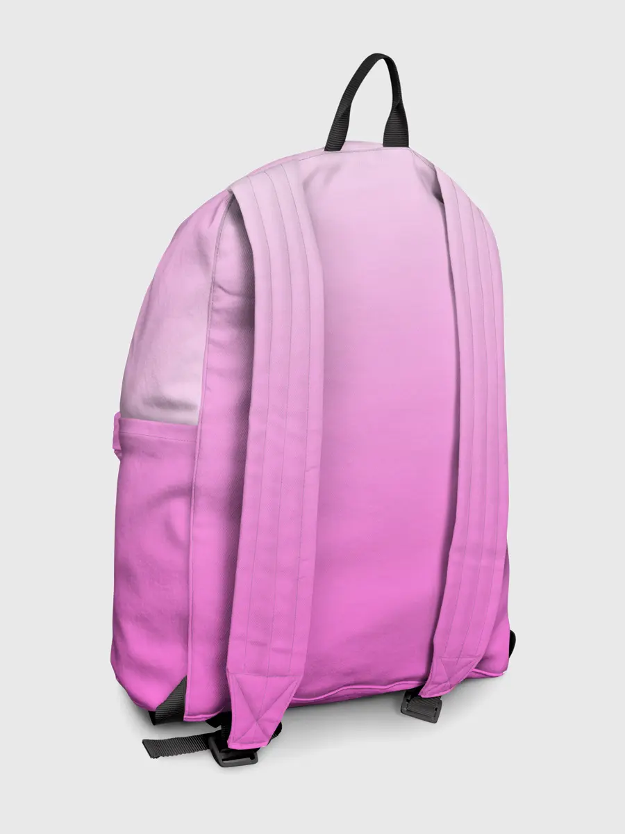 Рюкзак джинсовый / Розовая лапка с подушечками