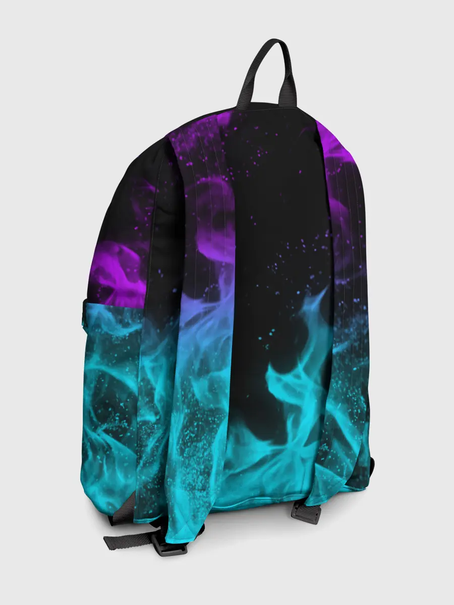 Рюкзак джинсовый / НЕОНОВЫЙ ОГОНЬ | NEON FIRE