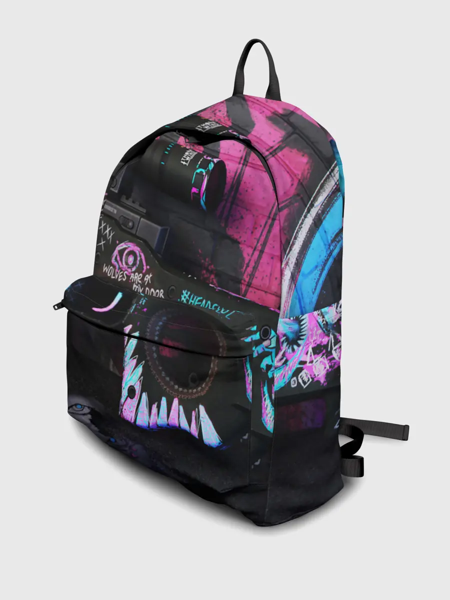 Рюкзак джинсовый / CS GO:НЕОНУАР