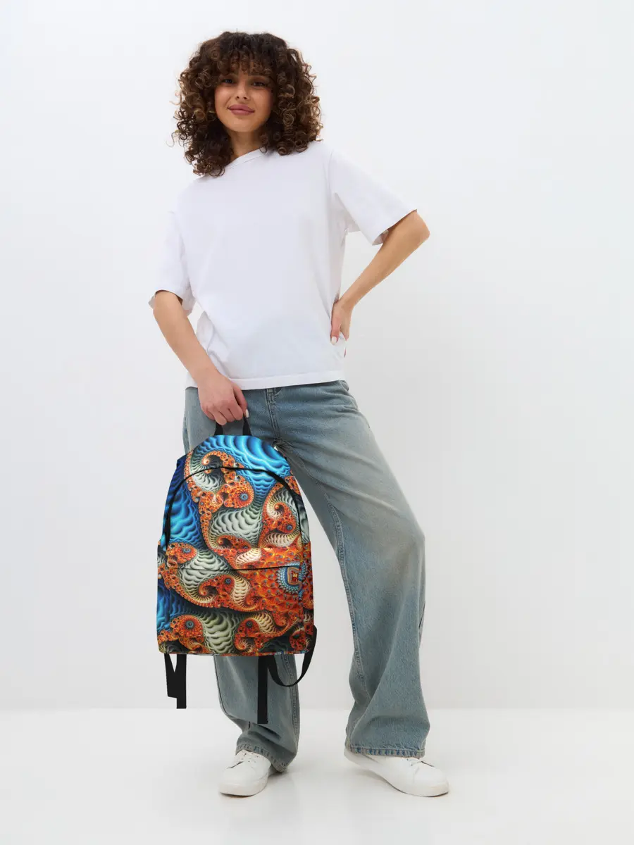 Рюкзак джинсовый / Fractal illusion