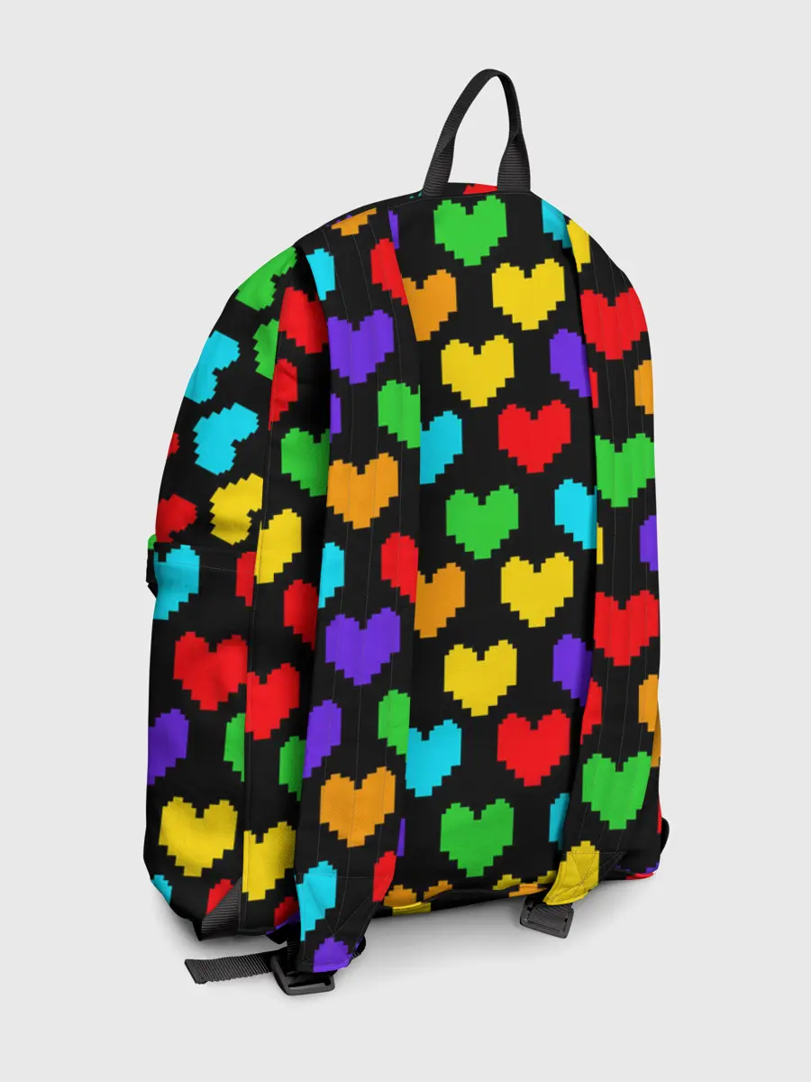 Рюкзак джинсовый / UNDERTALE HEART