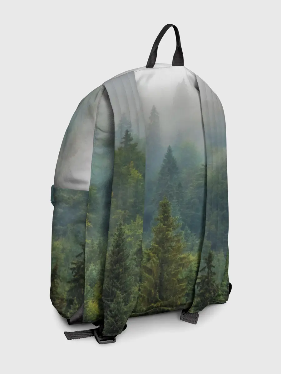 Рюкзак джинсовый / Лес мой храм