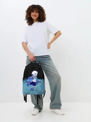 Рюкзак джинсовый / Undertale