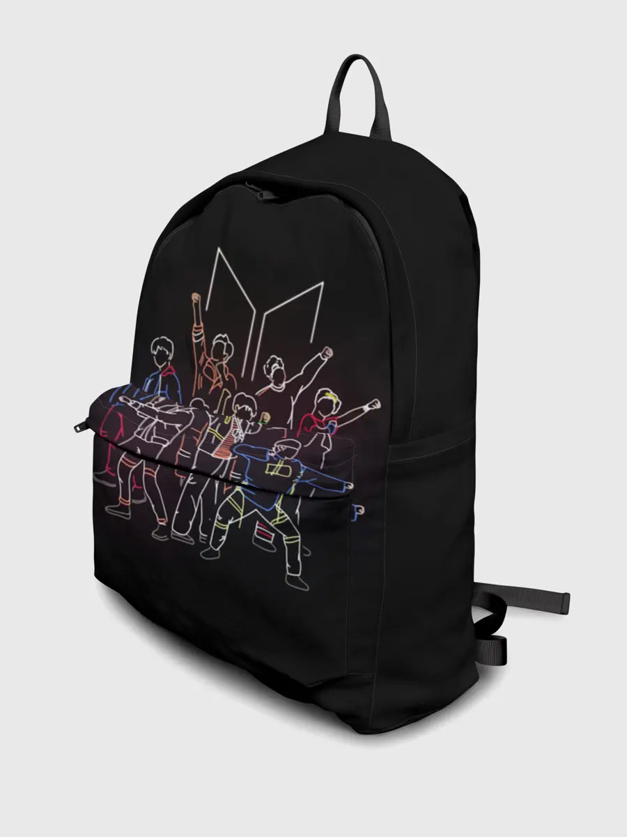 Рюкзак джинсовый / BTS